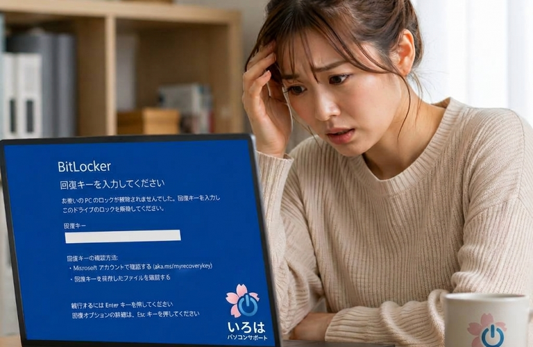 突然のトラブルにも慌てない！パソコントラブル即解決！｜千葉県パソコン修理、トラブル解決、設定、データ復旧、レッスン等、出張サポートにて駆けつけます！いろはパソコンサポート