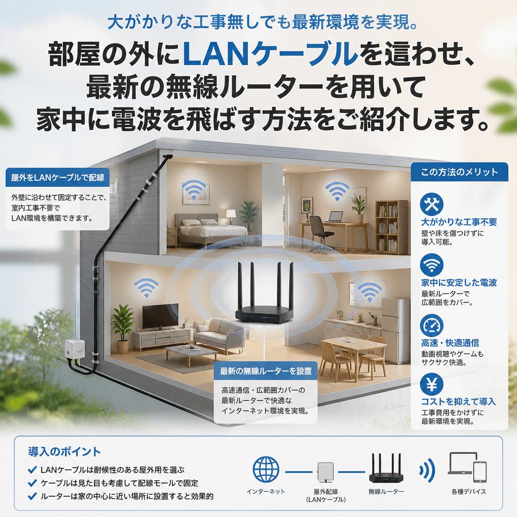 壁の中の工事不要！プロの裏ワザ