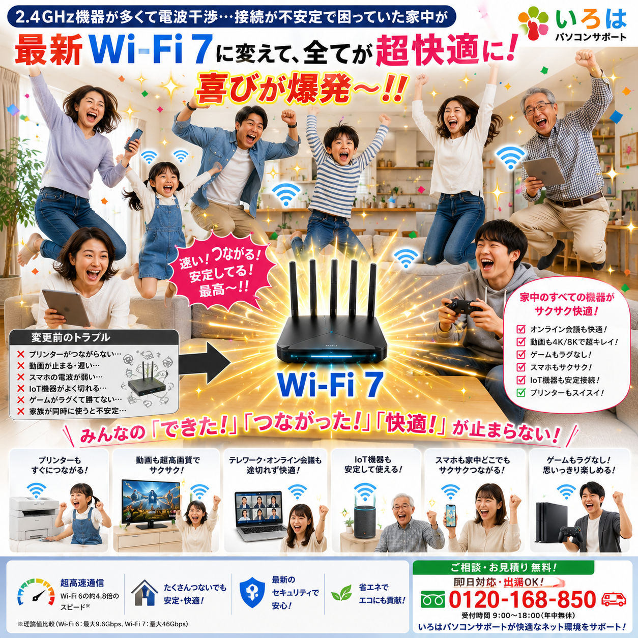 今すぐお問い合わせを！