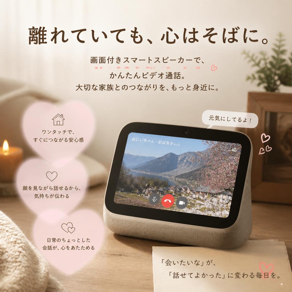 家族とのコミュニケーションが豊かに