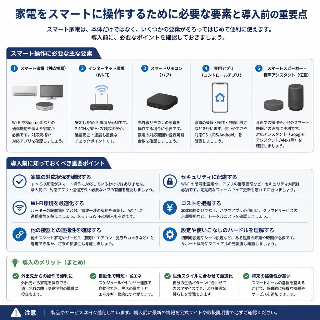 スマートスピーカー導入の注意点