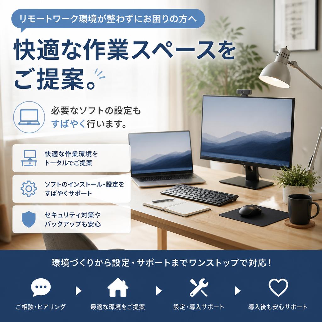 業務効率化をサポート