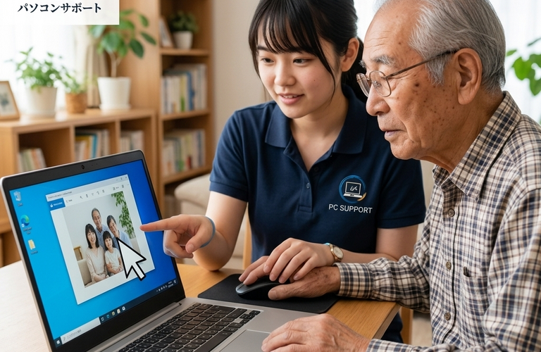 困ったときの頼れる味方、あなたのパソコンのお悩み解決します！パソコントラブル即解決！  パソコン修理・設定・データ復旧・インターネット・Wi-Fi・スマホ設定まで幅広く対応。  出張サポートで迅速対応！  フリーダイヤル 0120-168-850  即日対応OK！