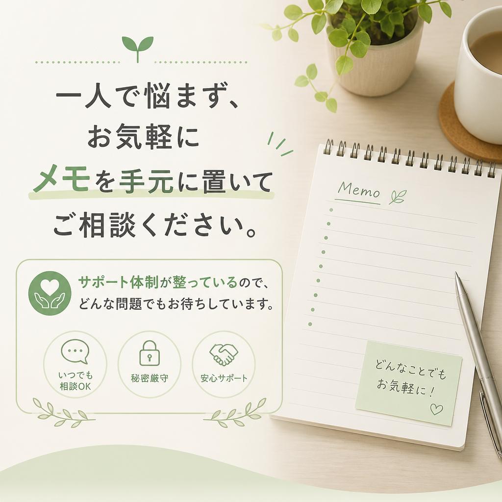 気軽に相談できる環境