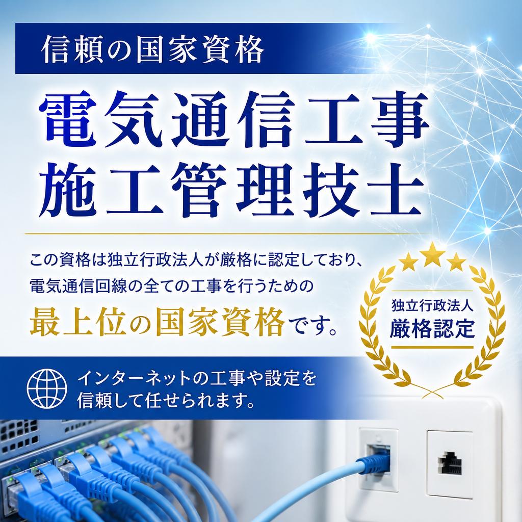 【工事担任者 総合通信とは？】