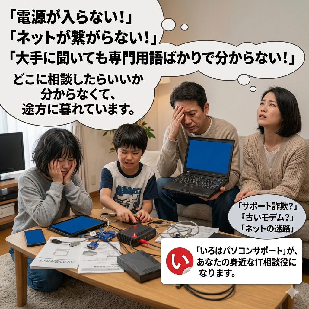 大手サポート窓口の問題点