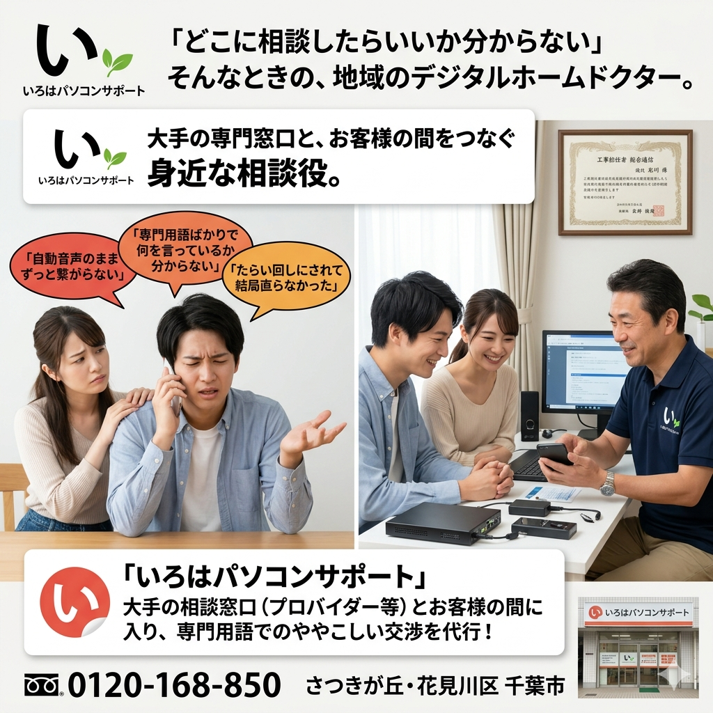 今すぐお問い合わせを！