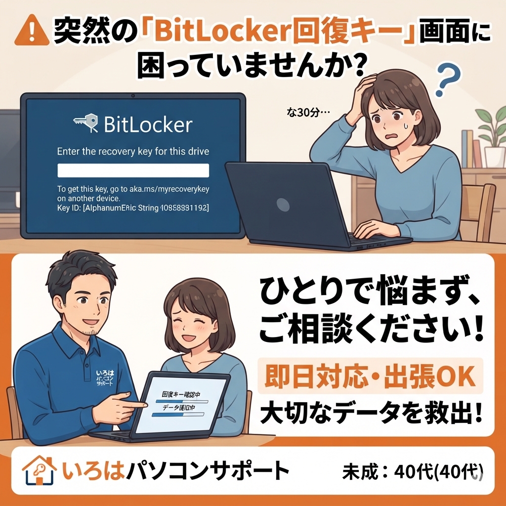 🔑 回復キーの探索方法