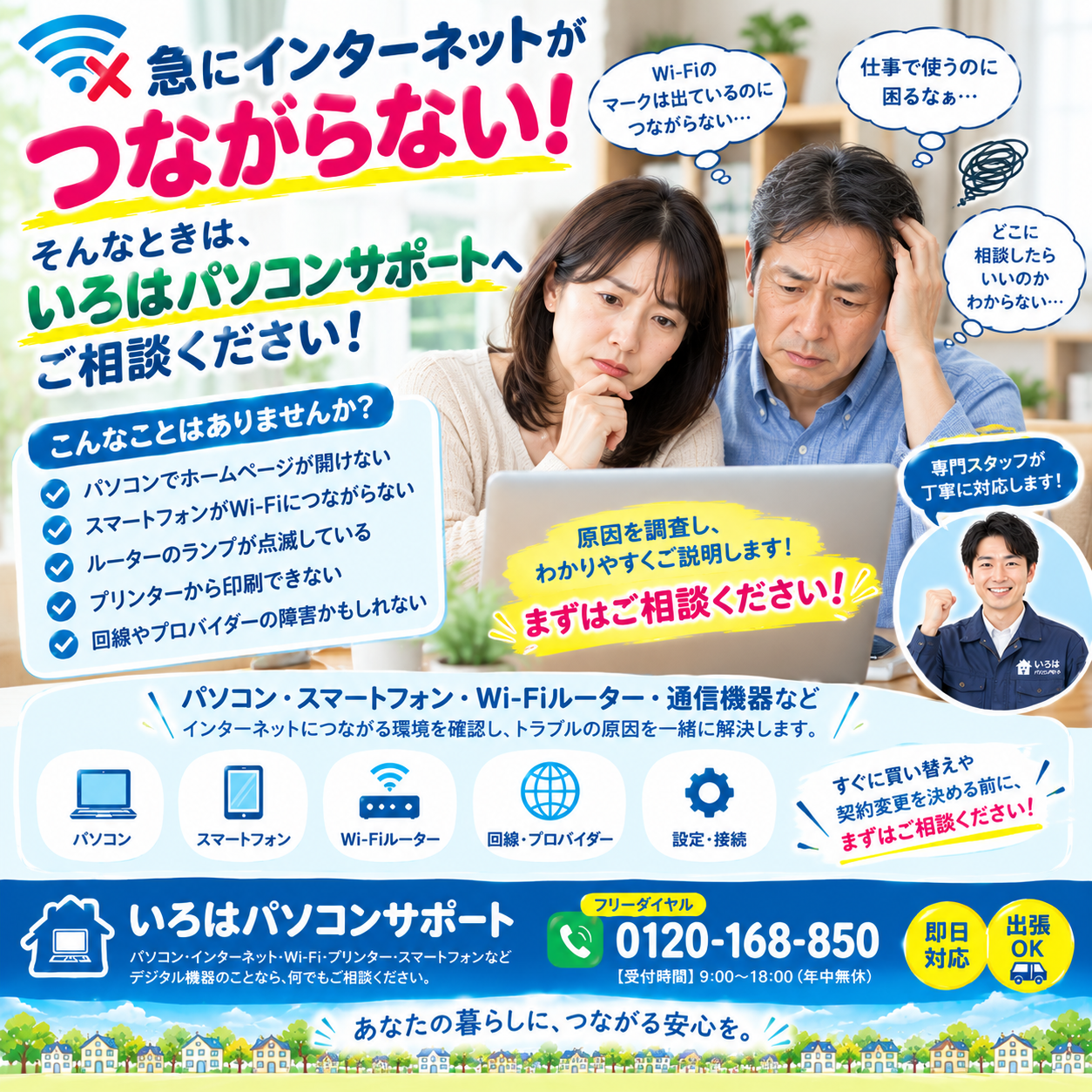 今すぐお問い合わせを！