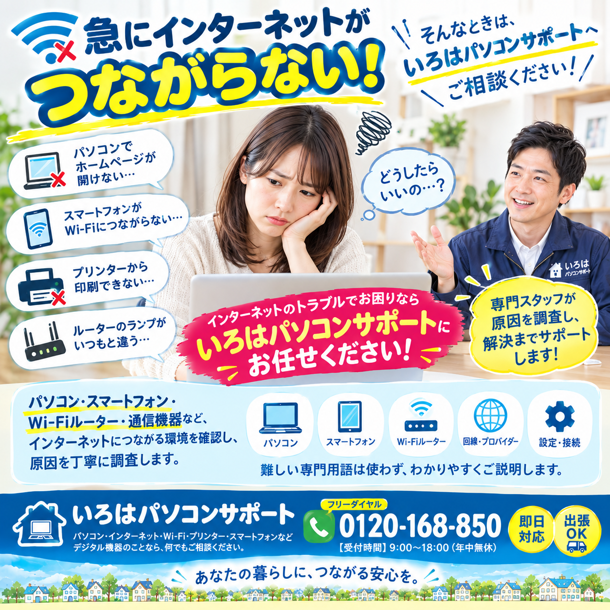 迅速な対応でお客様の期待に