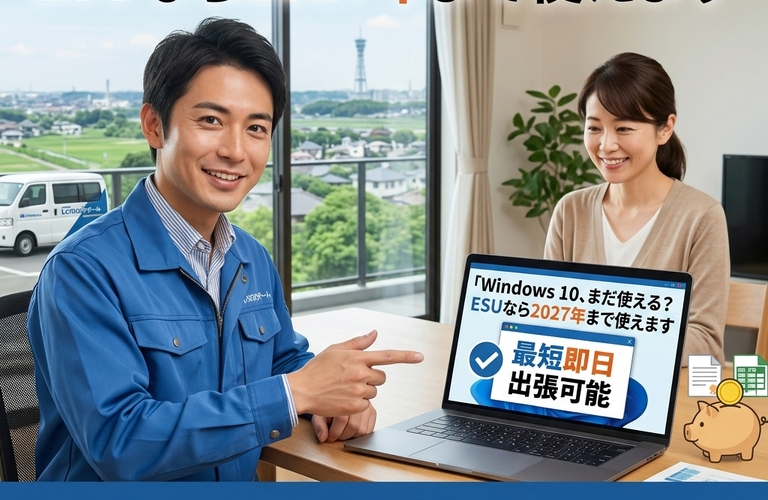 「Windows 10、まだ使える？」今のパソコンを大切に使い続ける方法