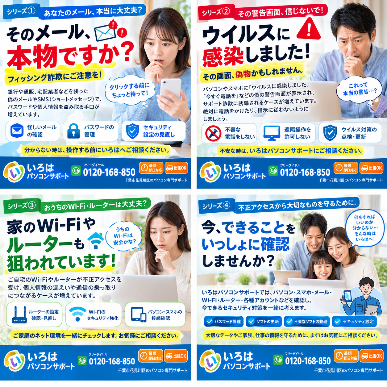 今すぐ相談して、あなたの大切な情報を守ろう！