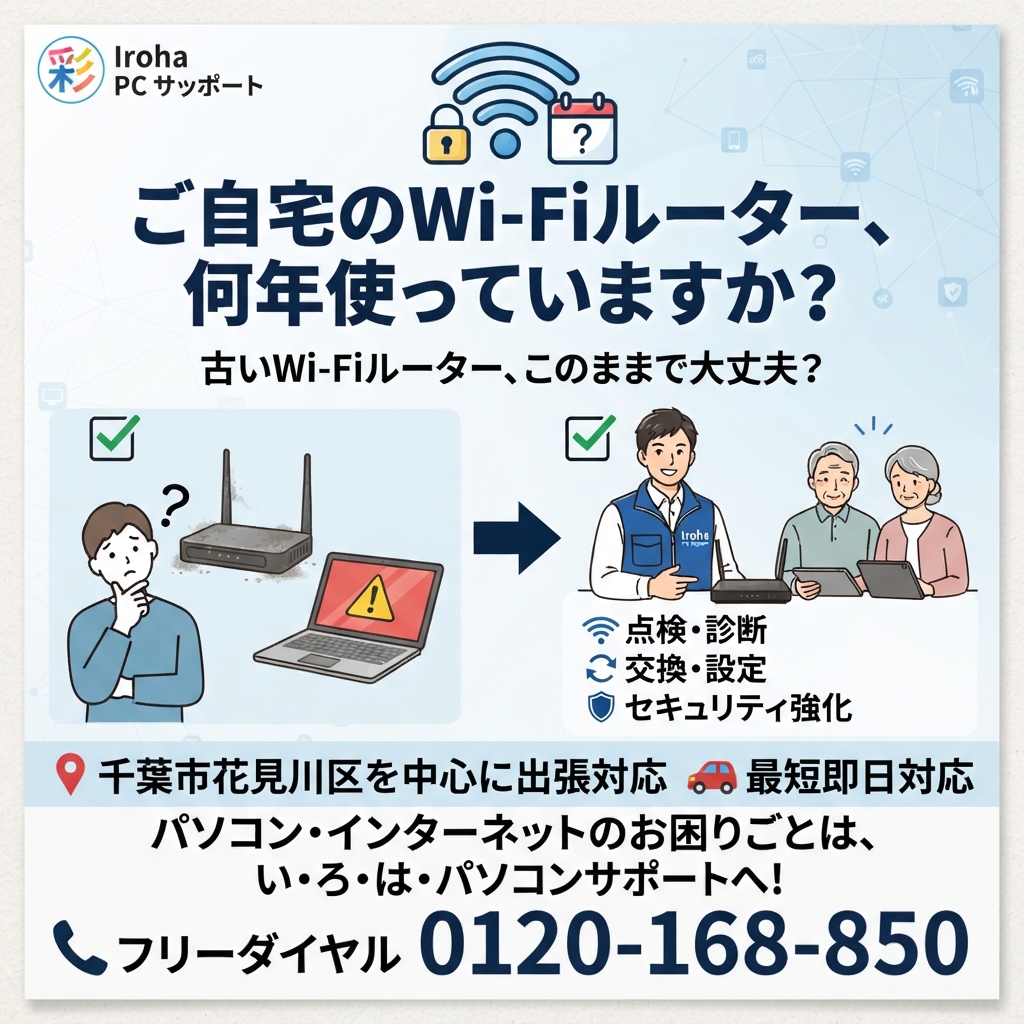 確認してみましょう！ルーターの状態